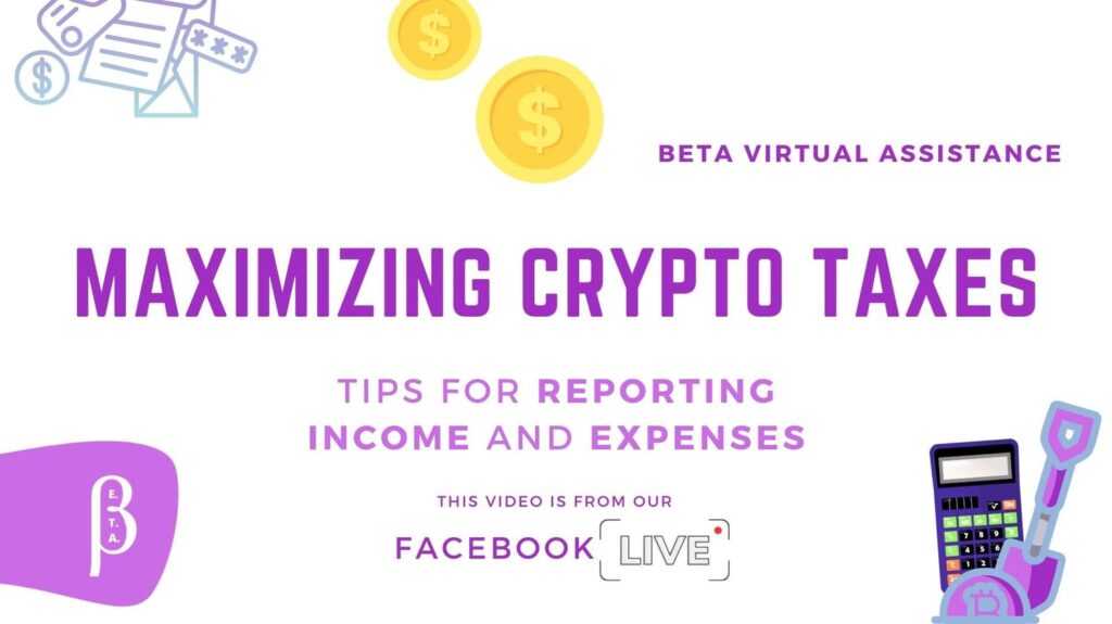 Maximizing crypto taxes- Tips for reporting income and expenses