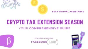 YouTube video caption - Crypto Tax Extension Season - Your Comprehensive Guide