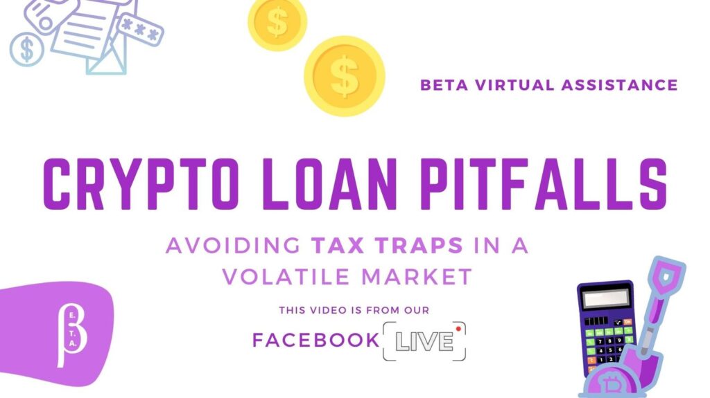 crypto loan pitfalls avoiding tax traps in a volatile market headline